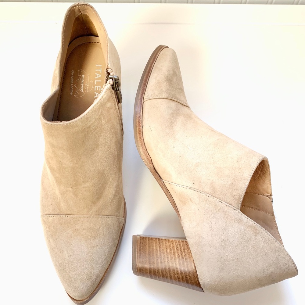 NEW Italeau Marisa Waterproof Cap Toe Bootie - Picture 5 of 8